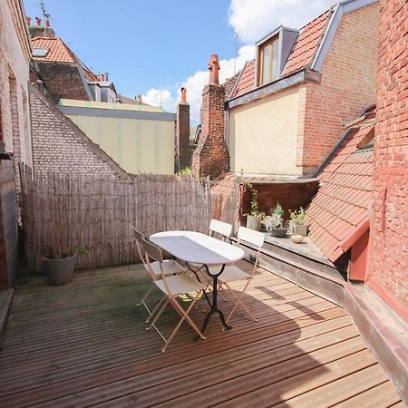 Old Lille - Superb Loft-Type Terrace! 里尔 外观 照片