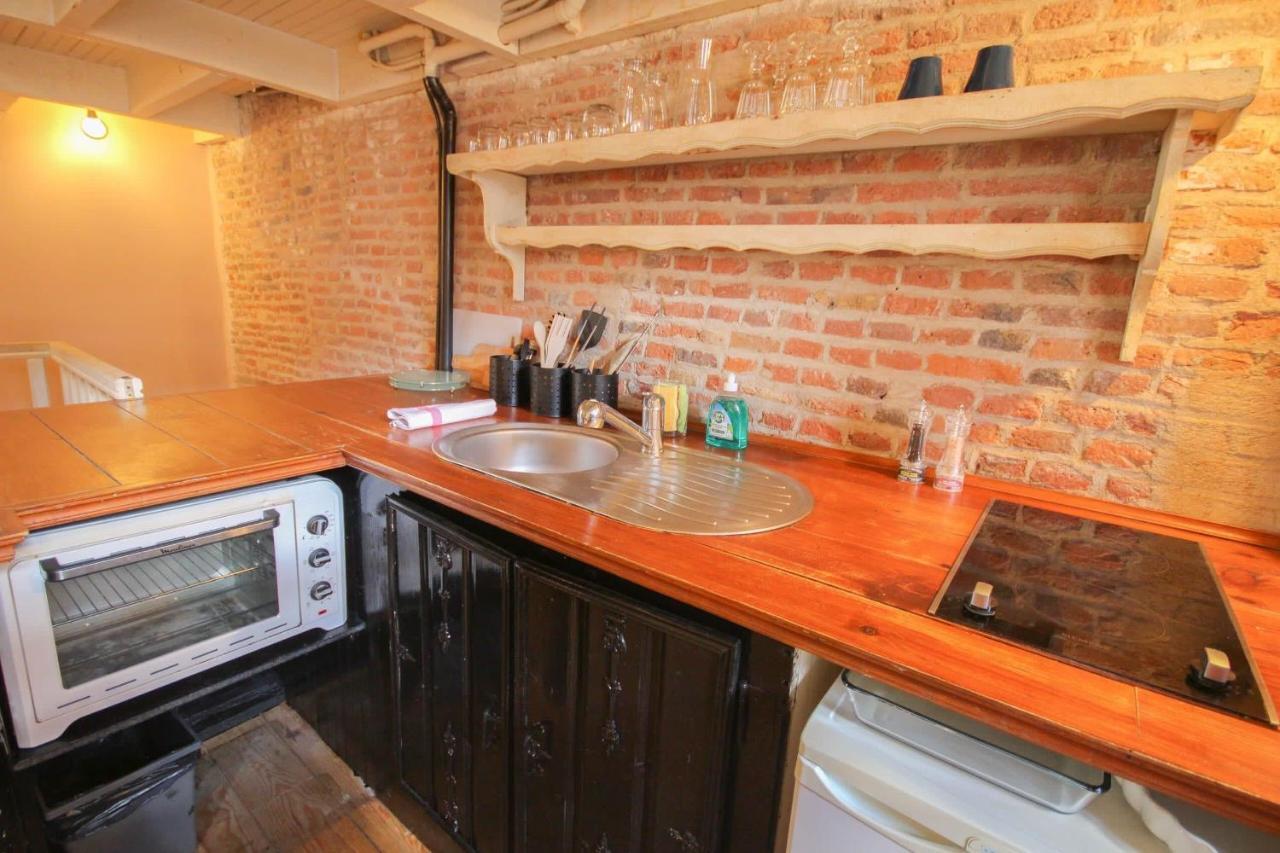 Old Lille - Superb Loft-Type Terrace! 里尔 外观 照片