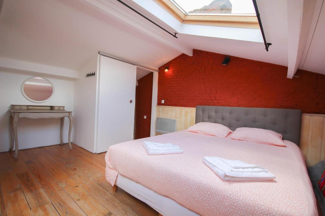 Old Lille - Superb Loft-Type Terrace! 里尔 外观 照片