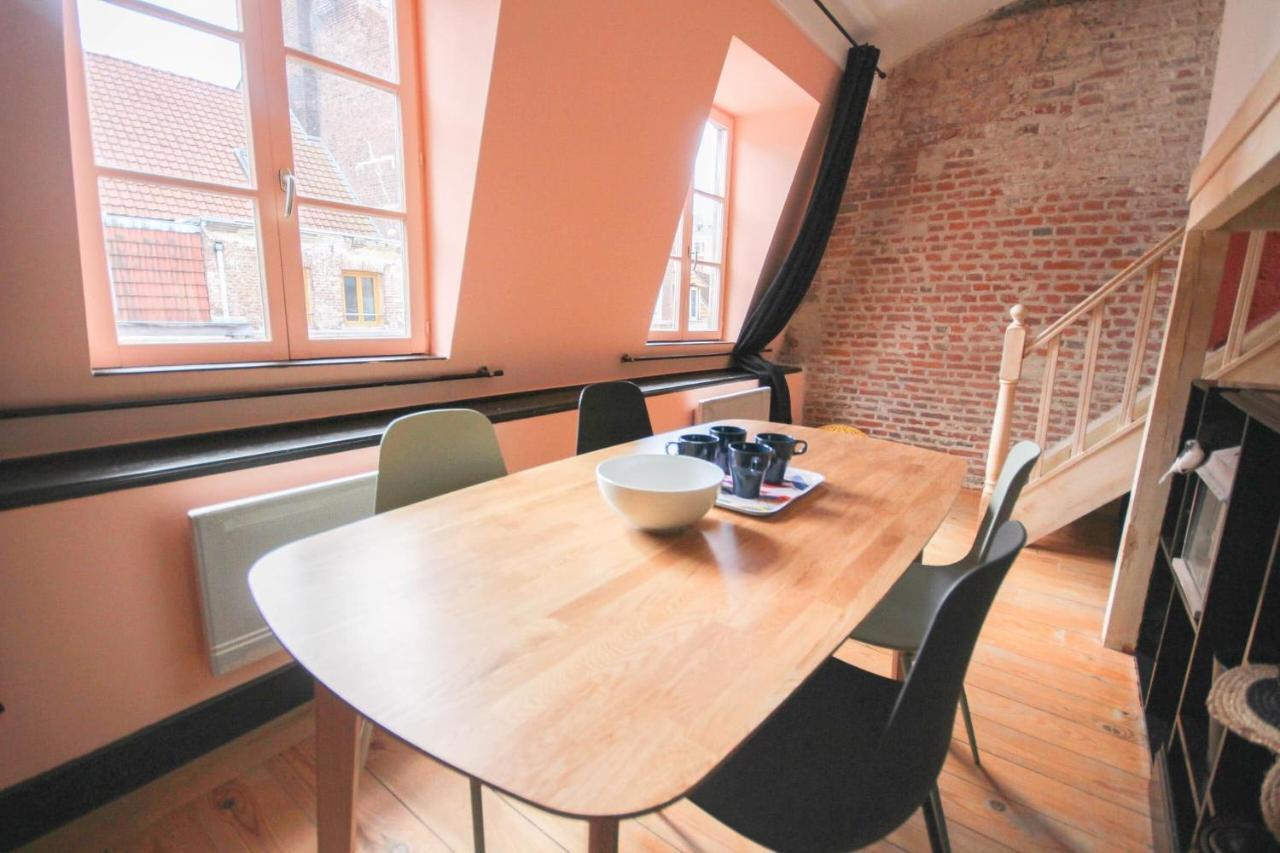 Old Lille - Superb Loft-Type Terrace! 里尔 外观 照片